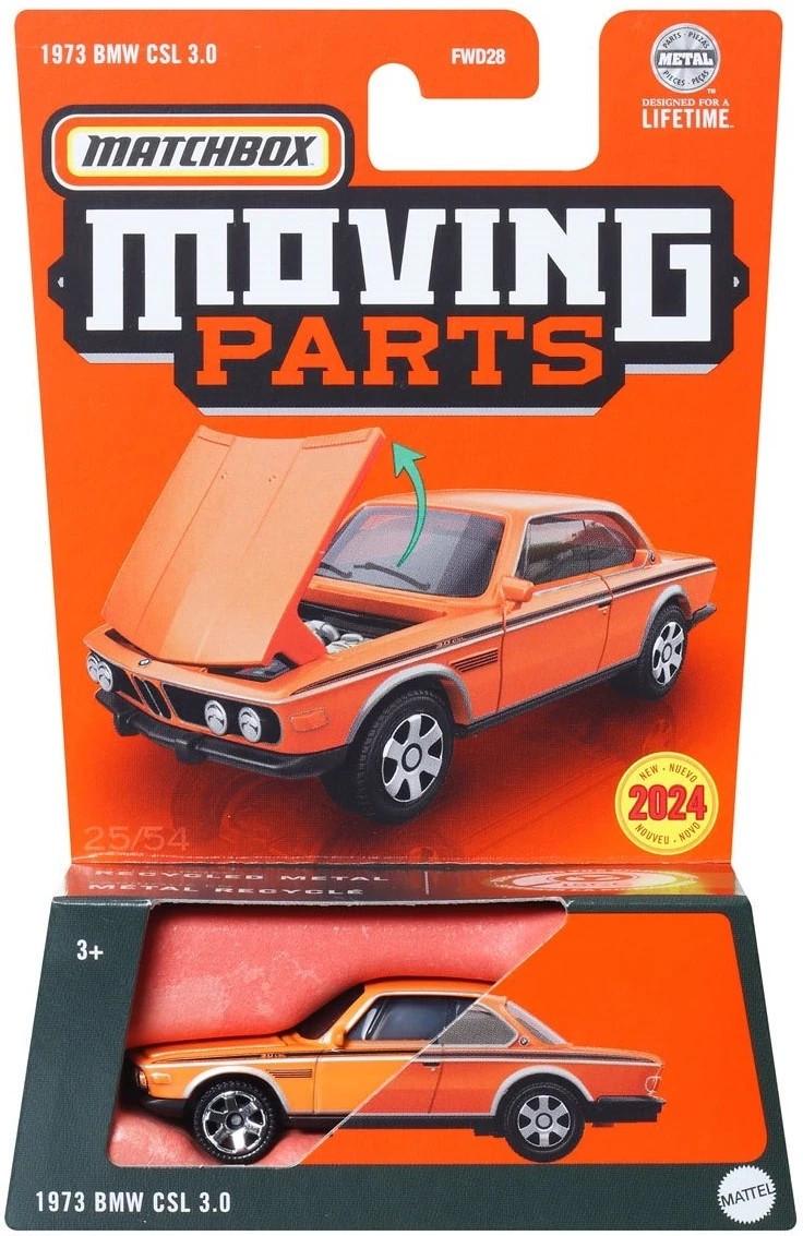 Игрушечная машинка Matchbox 1973 BMW CSL 3. 0 2024 Moving Parts №25 (HVM70) Игрушечная машинка Matchbox 1973 BMW CSL 3. 0 2024 Moving Parts №25 (HVM70)