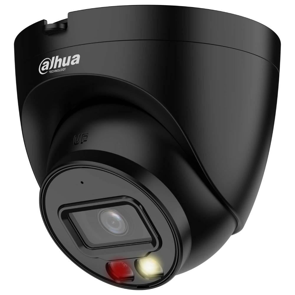 Камера відеоспостереження Dahua DH-IPC-HDW2249T-S-IL-BE 2 Mп IP Smart Dual Light зі звуком та SD карткою 2,8 мм Чорний Камера відеоспостереження Dahua DH-IPC-HDW2249T-S-IL-BE 2 Mп IP Smart Dual Light зі звуком та SD карткою 2,8 мм Чорний
