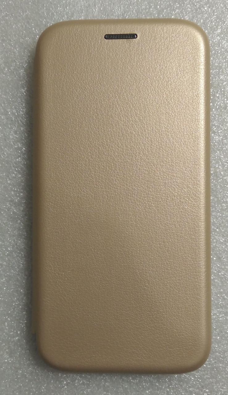 Чохол-книжка "Classy Level" для Meizu M6T золотий