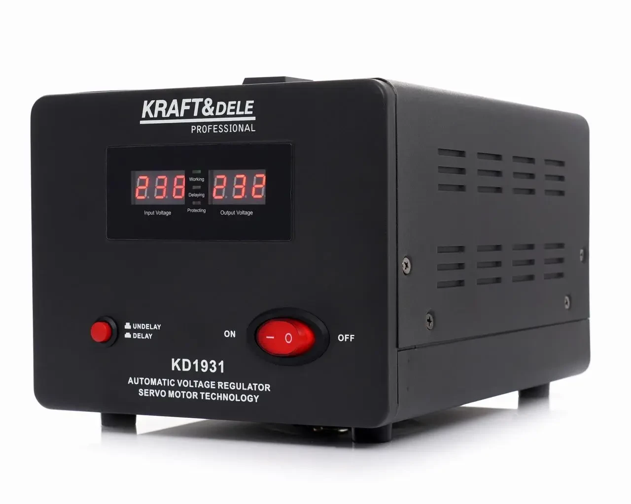 Стабілізатор напруги Kraft&Dele KD1931 AVR 1000ВА 230В (1260)