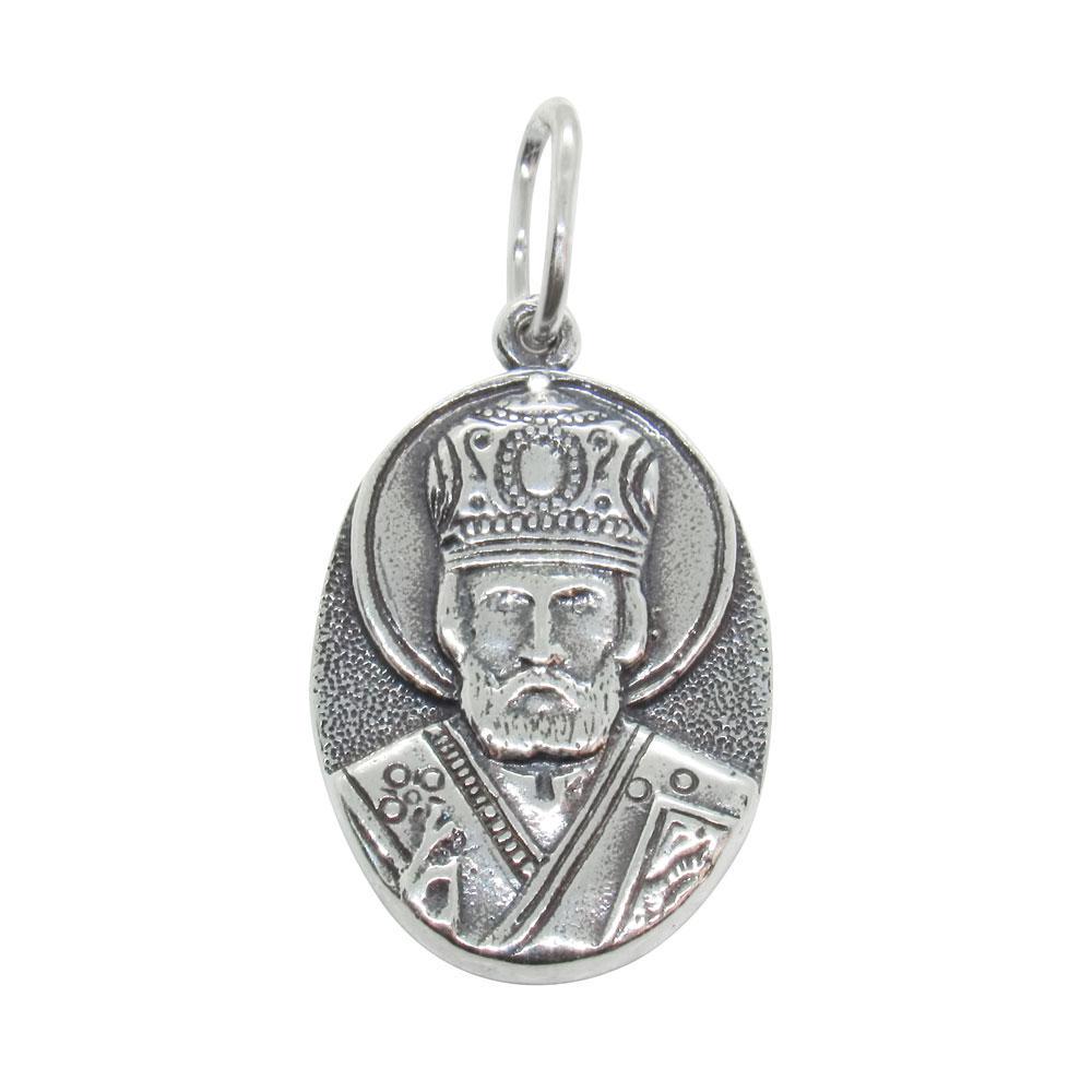 Срібна ладанка Святий Миколай Чудотворець (1138060815)