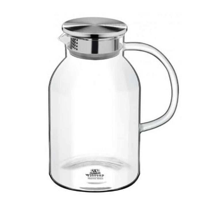 Кувшин с крышкой Wilmax WL-888214/A стеклянный 2,1 л (1508224454)