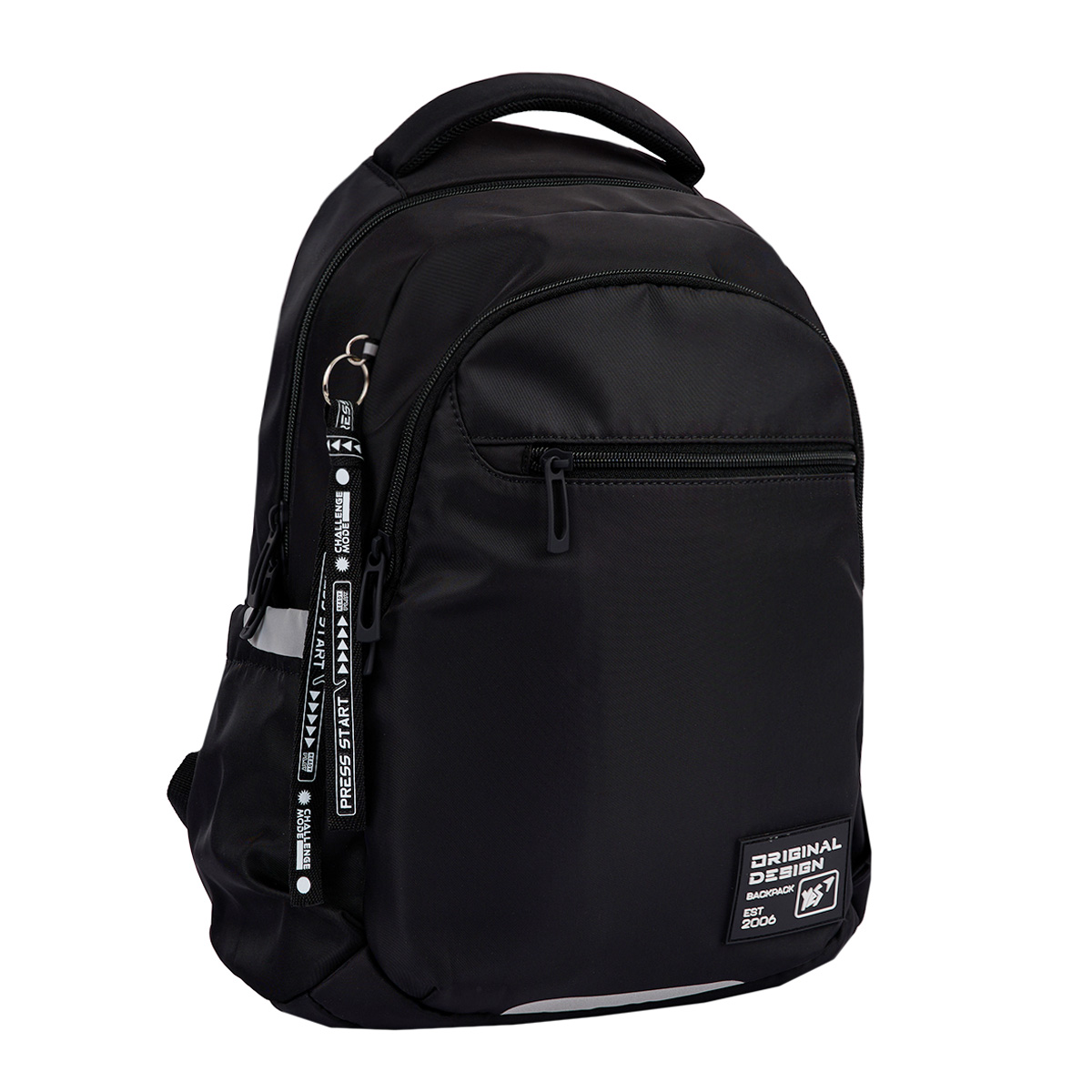 Рюкзак школьный YES TS-54 Challenge Mode 41х29х14 см Черный (559962)