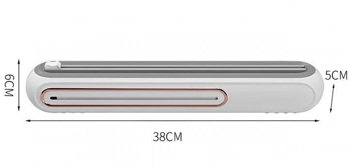 Органайзер-диспенсер для кухни Flim Cutter 1425 пластиковый для пищевой пленки и фольги (17945517) - фото 2 Органайзер-диспенсер для кухни Flim Cutter 1425 пластиковый для пищевой пленки и фольги (17945517) - фото 2