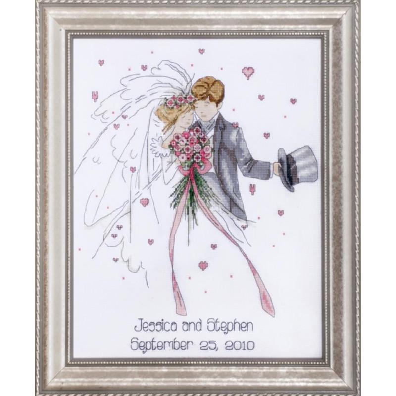 Набор для вышивания крестиком Design Works 2589 Wedding Sampler (19140) Набор для вышивания крестиком Design Works 2589 Wedding Sampler (19140)