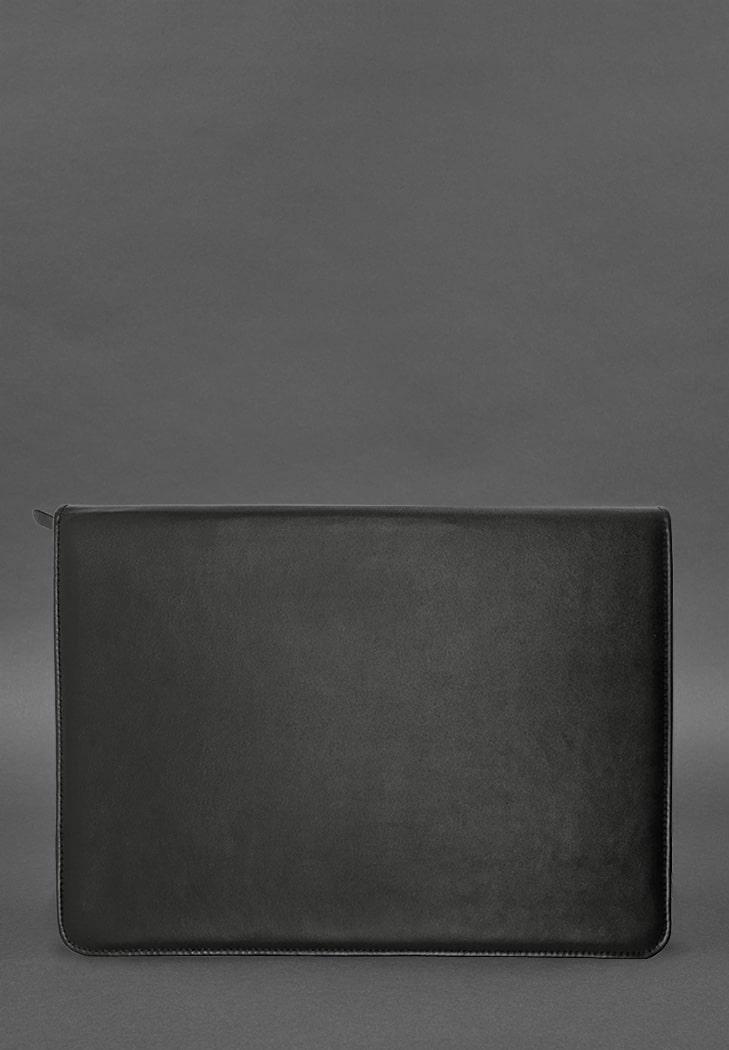 Папка шкіряна А4 на блискавці для документів Чорний (A-027395) - фото 3 Папка шкіряна А4 на блискавці для документів Чорний (A-027395) - фото 3