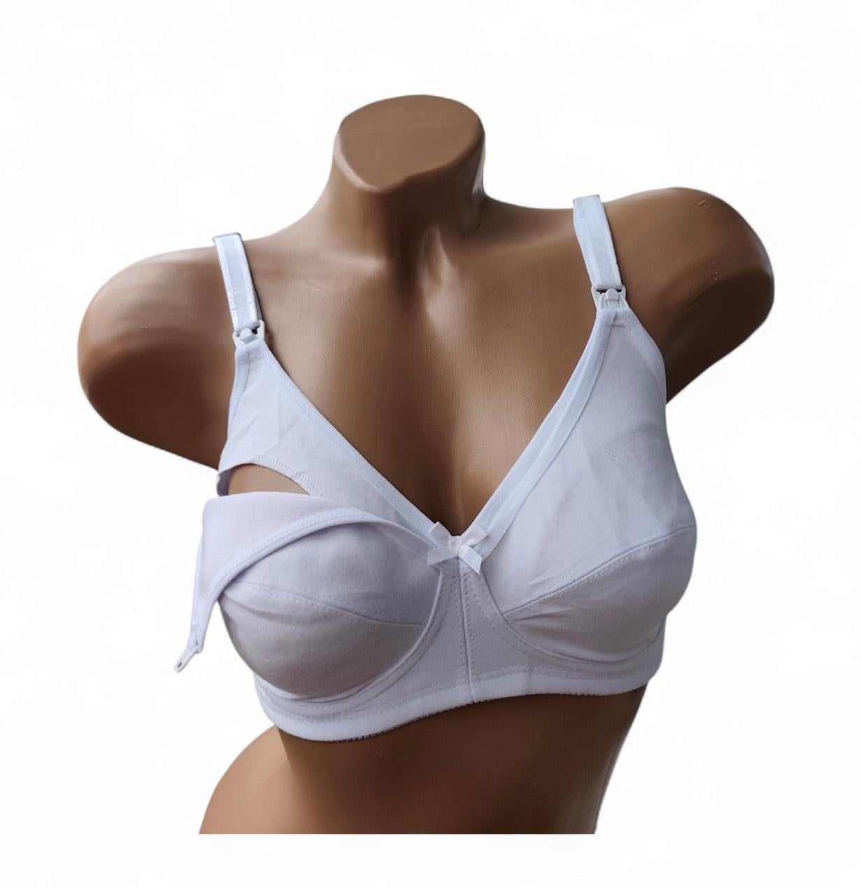 Бюстгальтер для кормления Lanny Mode мягкая чашка 85D Белый (9113)