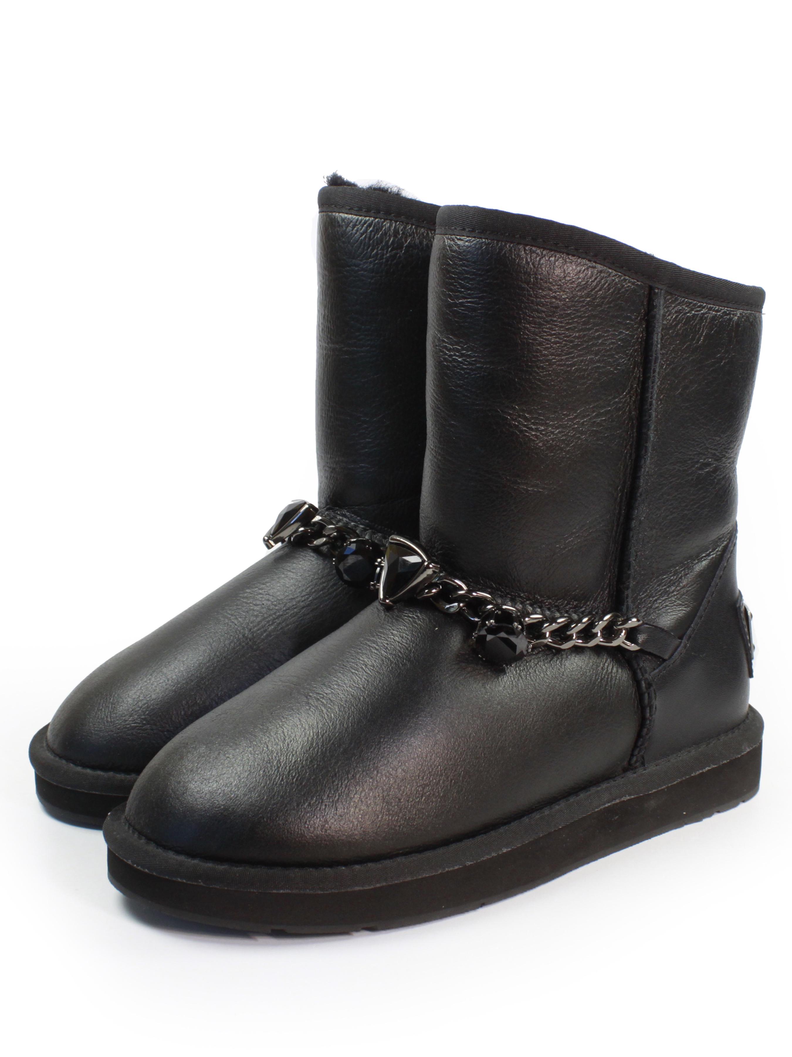 Угги женские It-girl р. 39 Black (18047)