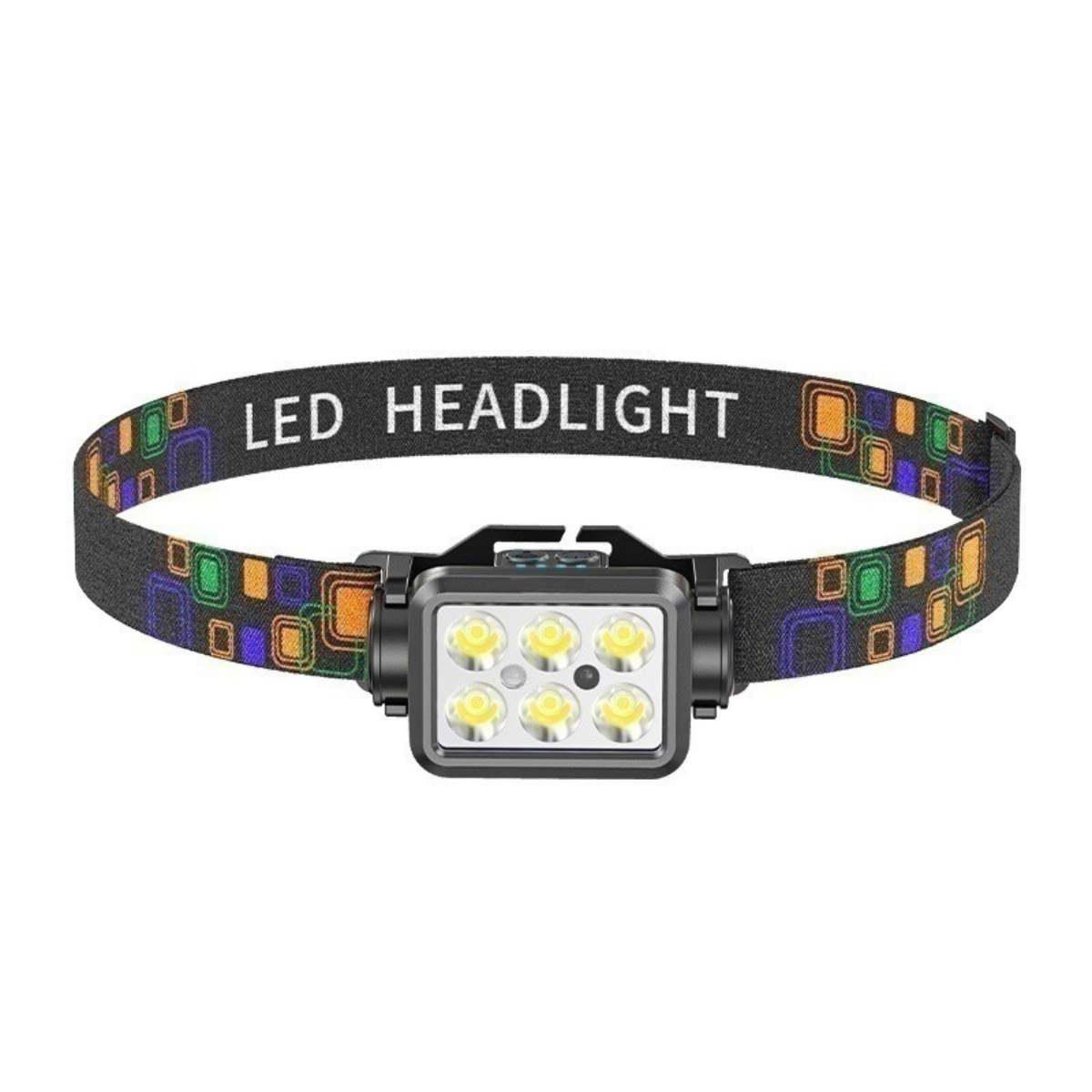 Фонарь налобный с датчиком движения LEDHeadlamp (3088) Фонарь налобный с датчиком движения LEDHeadlamp (3088)
