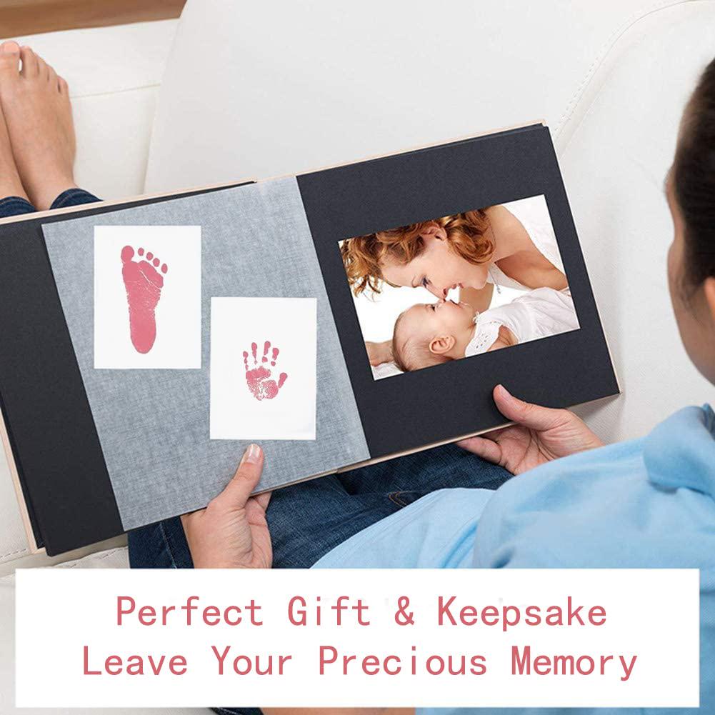 Набор для создания отпечатков детских ручек и ножек Розовый - фото 7 Набор для создания отпечатков детских ручек и ножек Розовый - фото 7