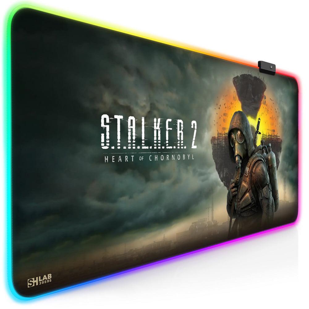 Килимок для миші з підсвічуванням SHLab Spectra STALKER 2 SHM-1147 80x40 см (39595)
