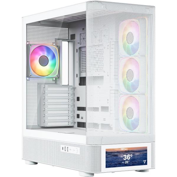 Корпус Modecom Volcano AQ500 White (MC-A-AQ500-4FA-W)