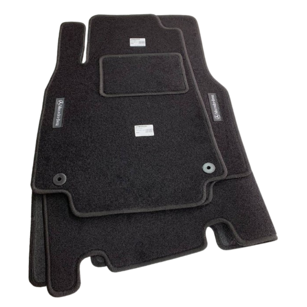 Коврики в салон ворсовые для Mercedes M-class/ML 320 CDI HB W 1642005-2011 5 шт. Черный (27326637)