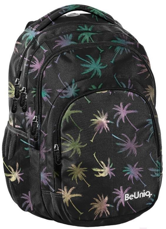 Рюкзак с пальмами Paso PPPL20-2706 30L Черный