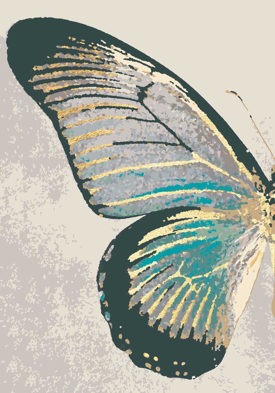 Комплект картин по номерам с красками металликами Изумрудные крылья ITR-016 4 шт. (2244949658) - фото 4