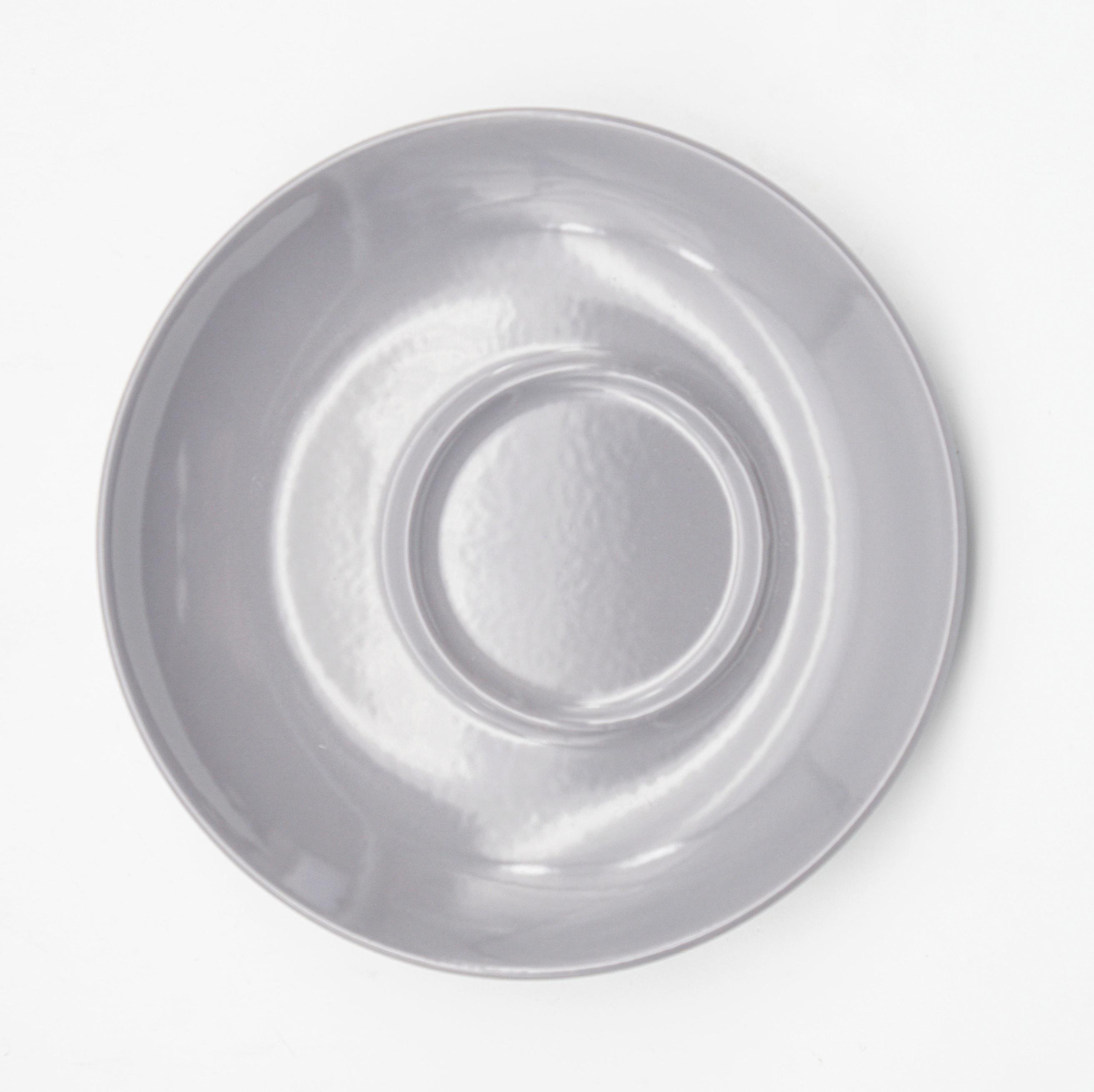 Блюдце INKER 16 см Light grey - фото 1