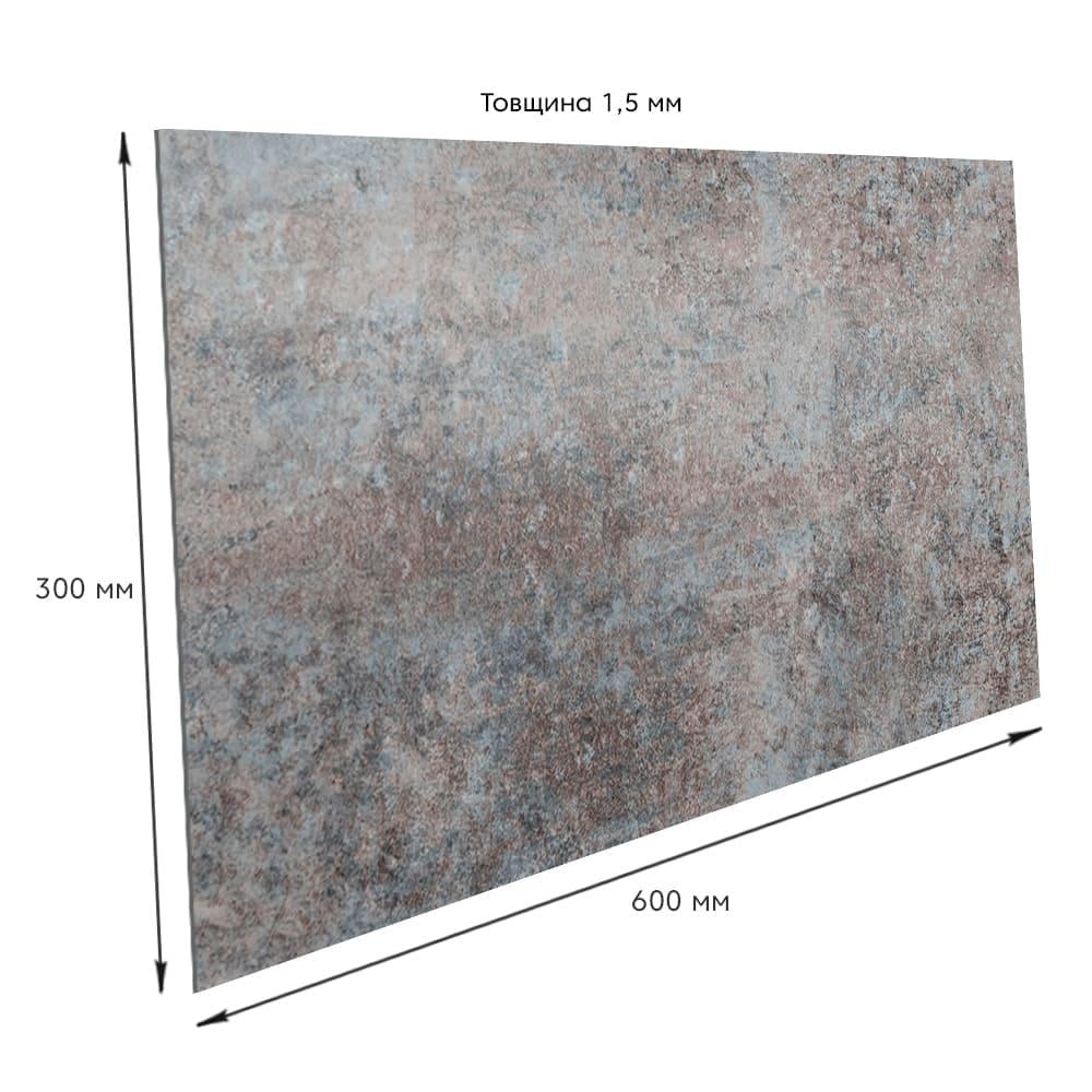 Плитка самоклеящаяся виниловая SW-00001308 600х300х1,5 мм Глянец (СВП-113) - фото 2