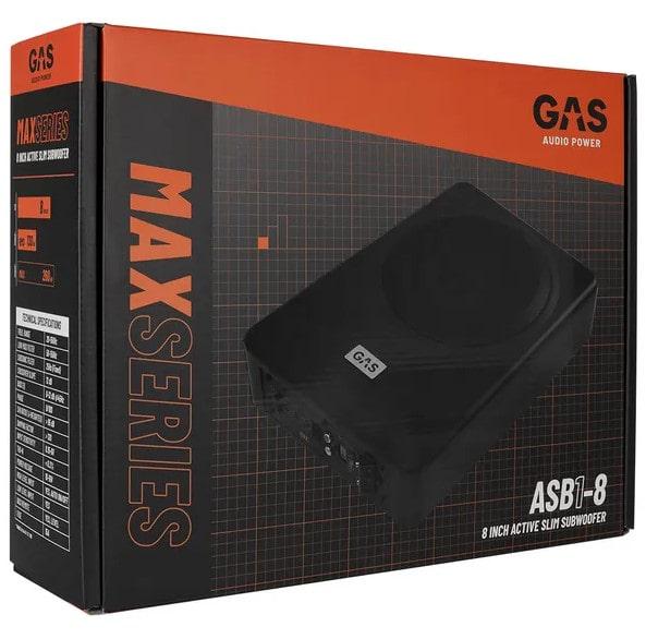 Сабвуфер GAS MAX ASB1-8 - фото 3 Сабвуфер GAS MAX ASB1-8 - фото 3