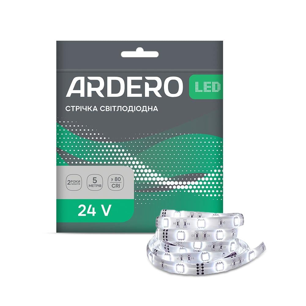 Светодиодная лента ARDERO LS803ARD 60SMD/м 24В IP20 4000K (80275)