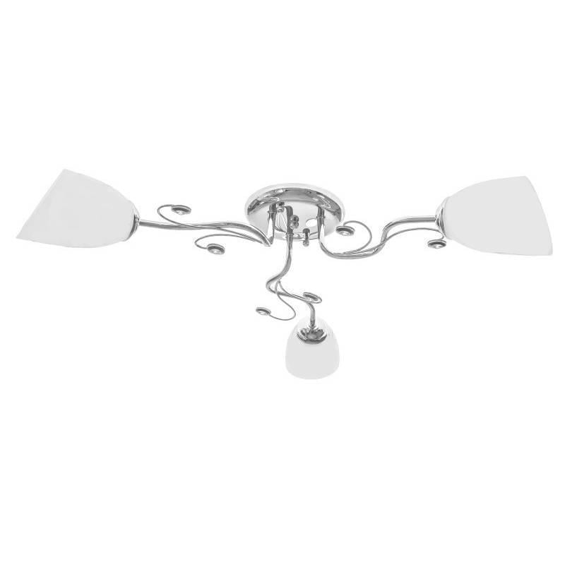 Люстра потолочная Brille в спальню E27 60W CH LK-580C/3 23-176