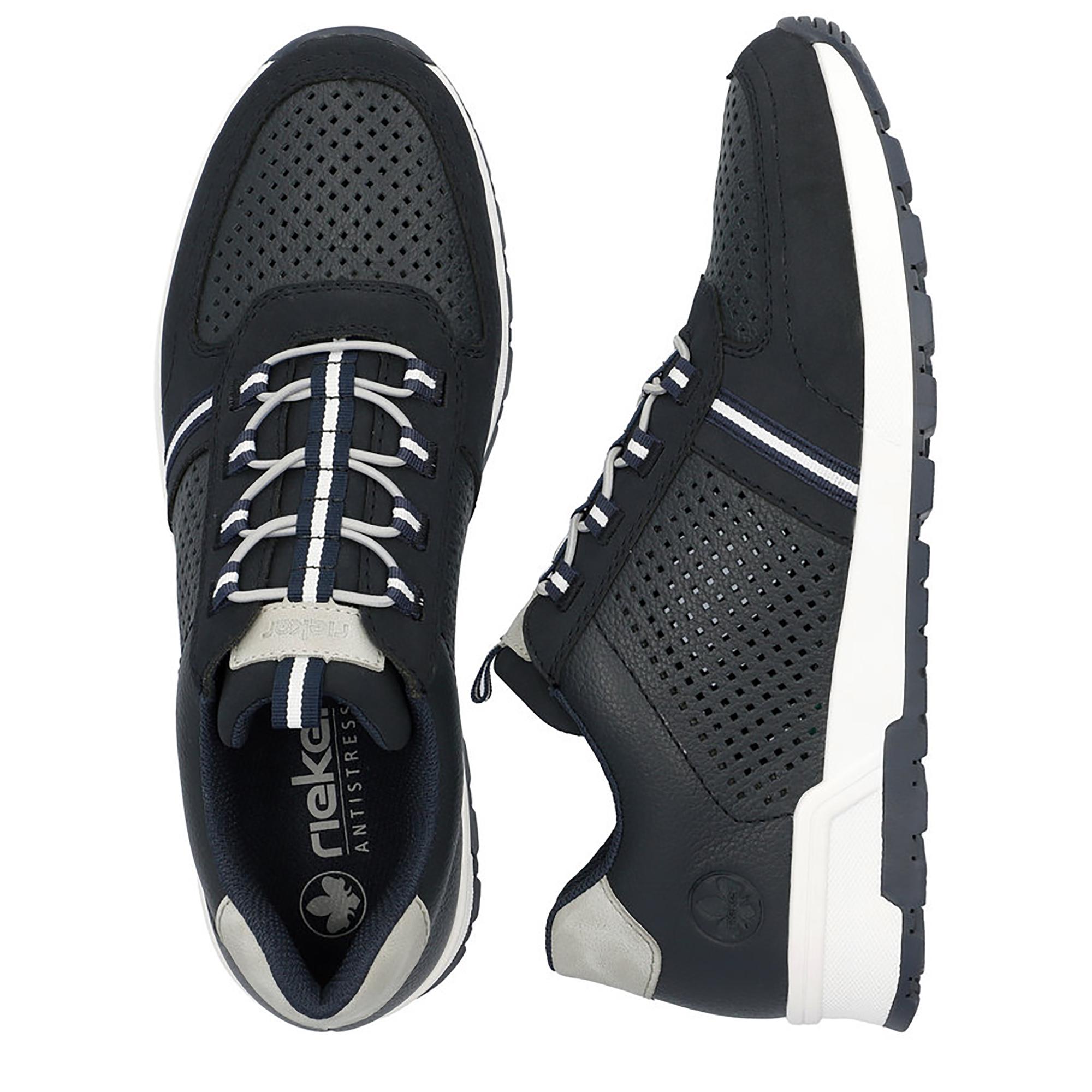 Кроссовки весенние мужские RIEKER р. 43 Синий (89228-43) - фото 2 Кроссовки весенние мужские RIEKER р. 43 Синий (89228-43) - фото 2