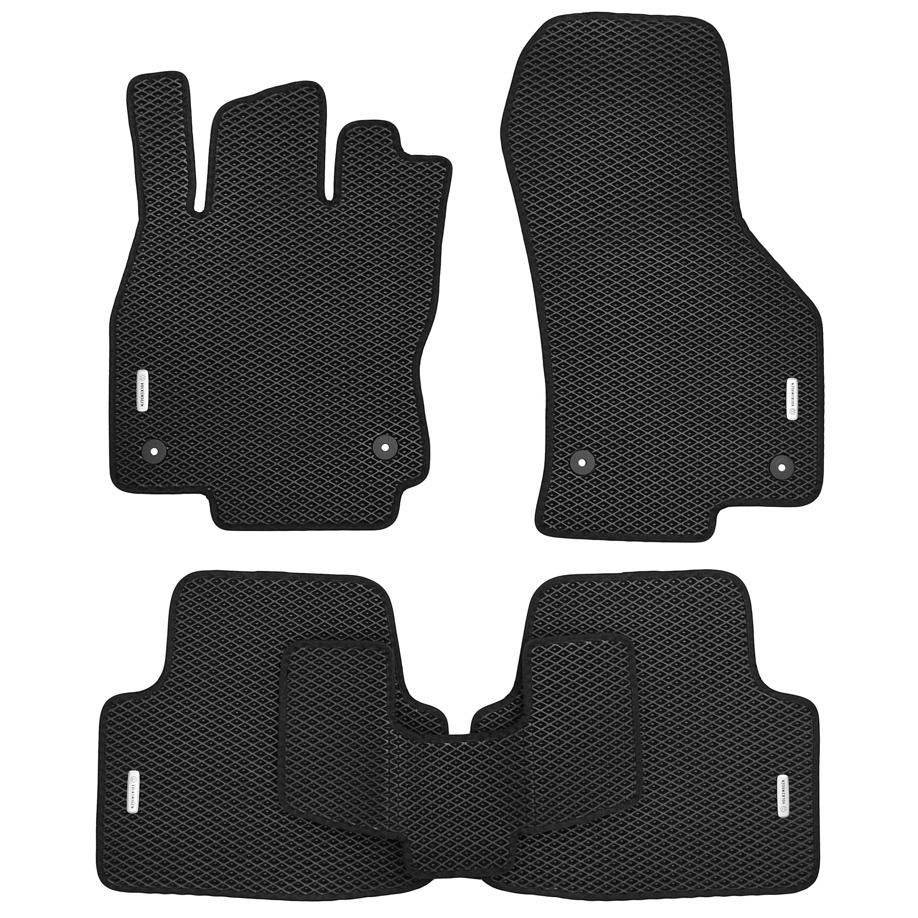 Коврики в салон для Volkswagen Passat B8 '15- EVA-полимерные Черный (196720)