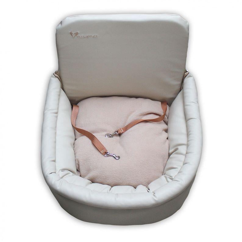 Автокресло для Собак Haustier Luxury Ivory S 40x40x20x45см (HT2-1-e02) - фото 3