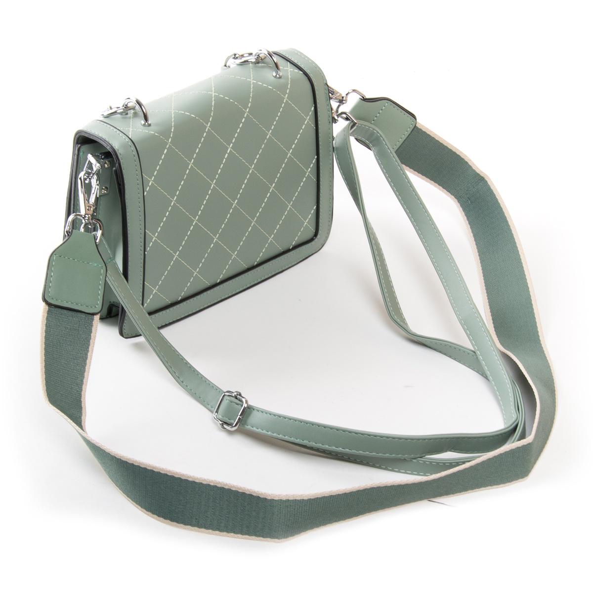 Женская сумочка-клатч Fashion 18576 Мятный - фото 2 Женская сумочка-клатч Fashion 18576 Мятный - фото 2