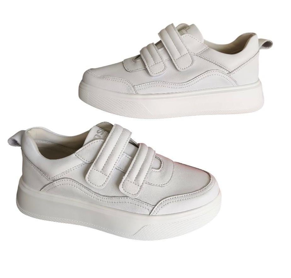 Кроссовки женские кожаные KDSL р. 36 Белый (С628-1) - фото 2