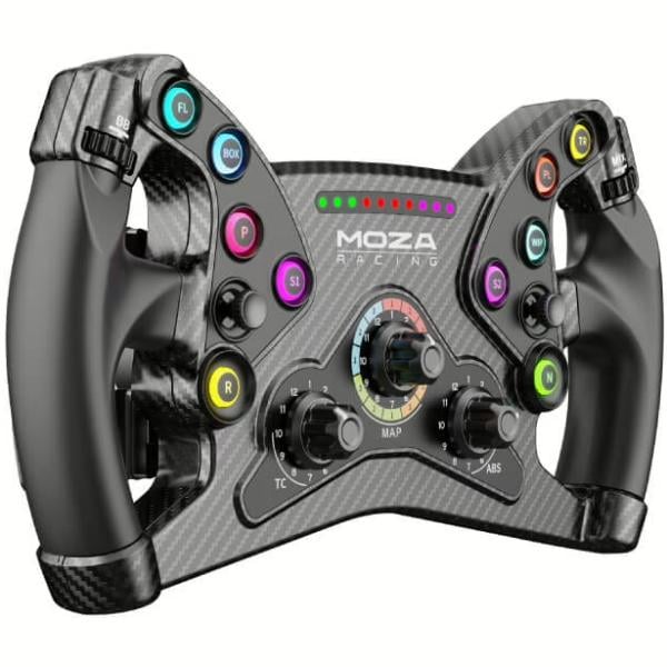 Ігрове кермо Moza Racing KS Steering для PC 30 см 10кн R GB Black (RS047) - фото 2