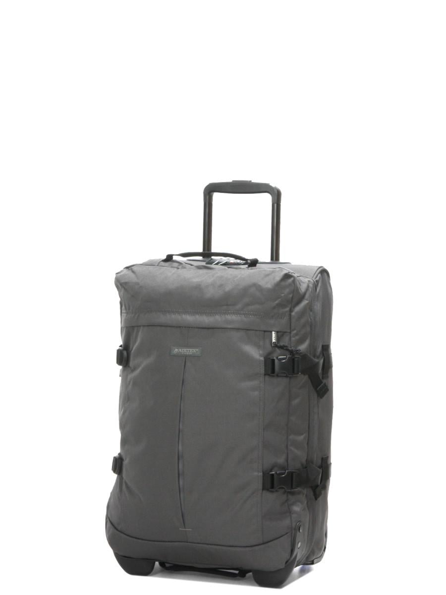 Дорожная сумка на колесах мала Airtex S 55x34x25см 41 л 2,5 кг Серый (827-55)