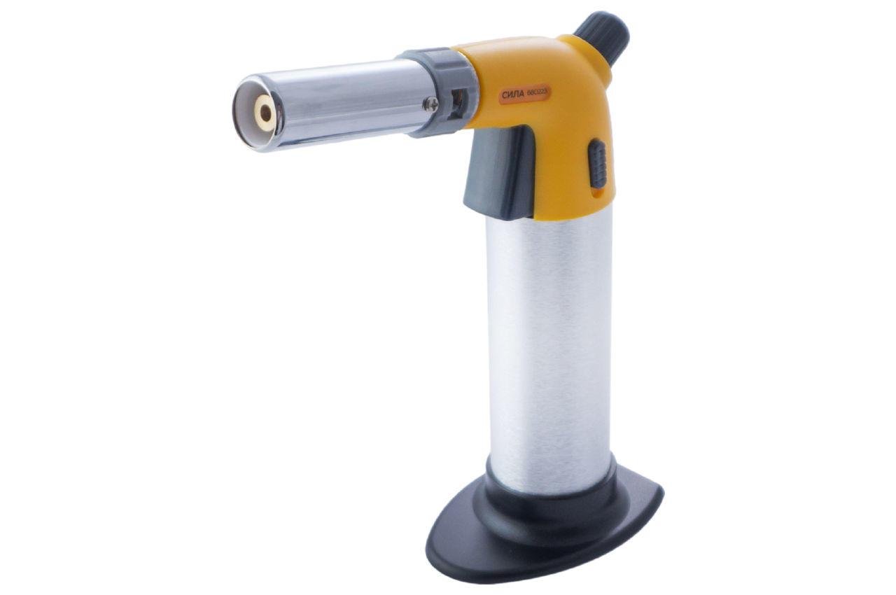 Пальник газовий c пьезоподжигом Сила 680223 22x155 мм x 25 мл - фото 2 Пальник газовий c пьезоподжигом Сила 680223 22x155 мм x 25 мл - фото 2