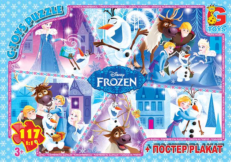 Пазли G-Toys FR044 із серії Frouzen 117 ел. (MTT-142525)
