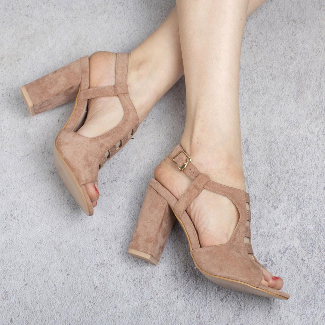 Босоножки на высоком каблуке 330716 р. 37 23 см