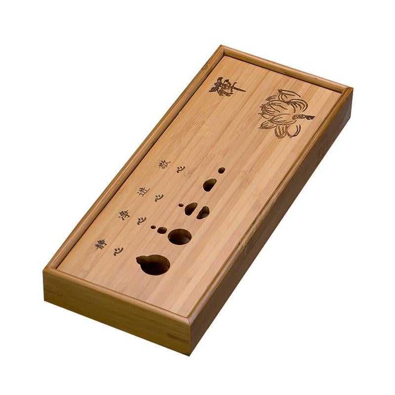 Чабань-доска для чайной церемонии прямоугольная Lesko #29 бамбуковая 29,5х12х3 см (24366860) Чабань-доска для чайной церемонии прямоугольная Lesko #29 бамбуковая 29,5х12х3 см (24366860)