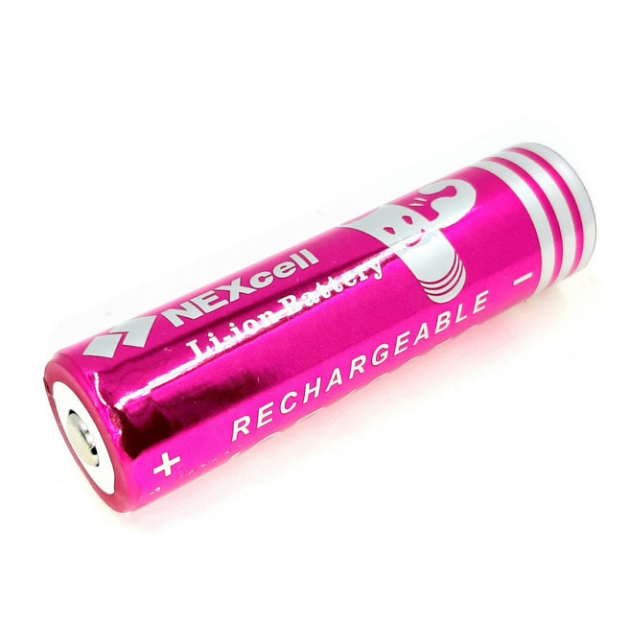 Аккумулятор NEXcell 18650 3100 mAh 3,7 V/2 sh Pink