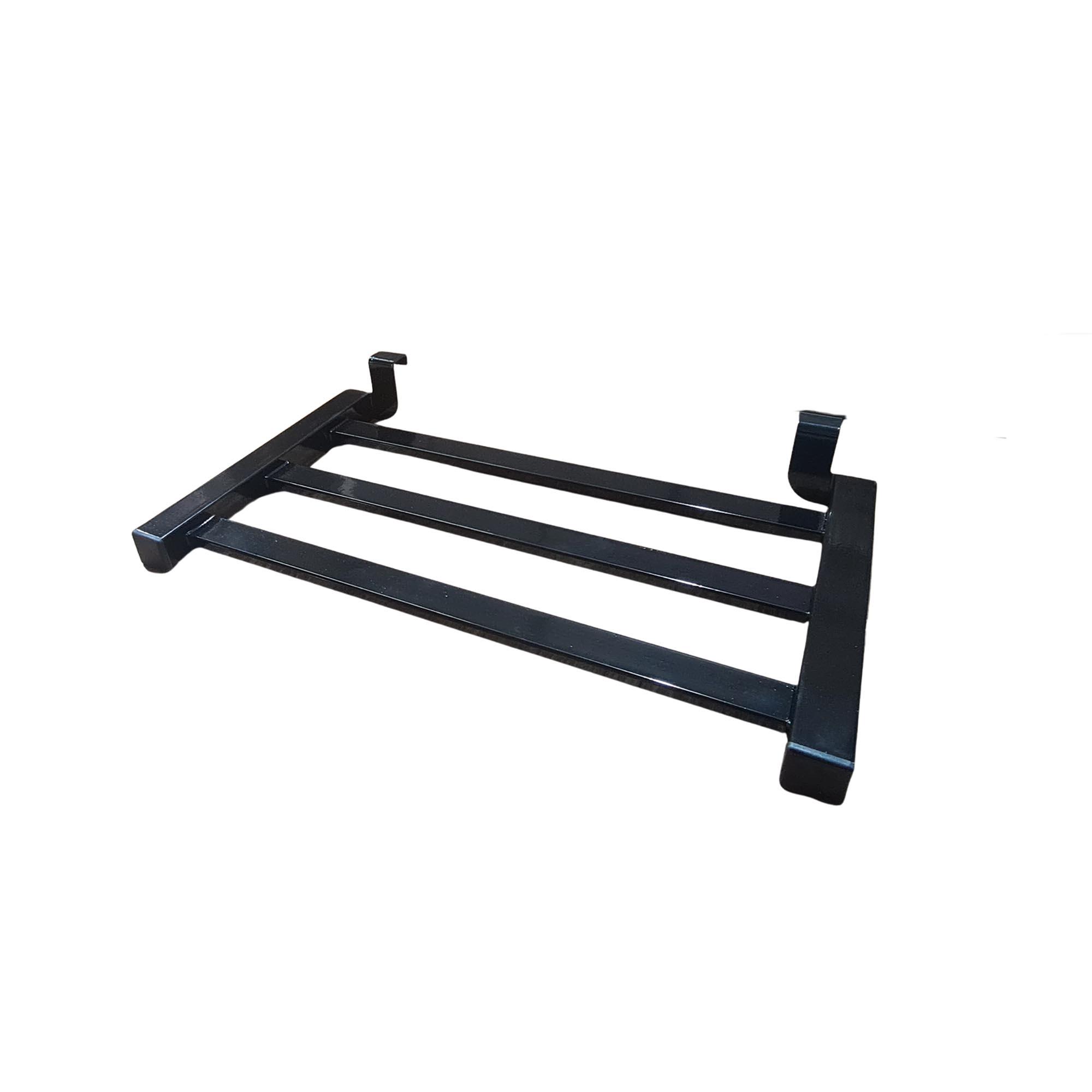 Поличка для рушникосушарки Carino RICARDO Чорний глянець (28766340) - фото 5 Поличка для рушникосушарки Carino RICARDO Чорний глянець (28766340) - фото 5