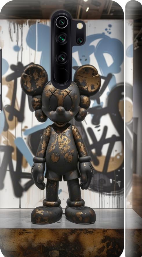 Чехол на Xiaomi Redmi Note 8 Pro Bronze kaws v2 (6098m-1783-42517)