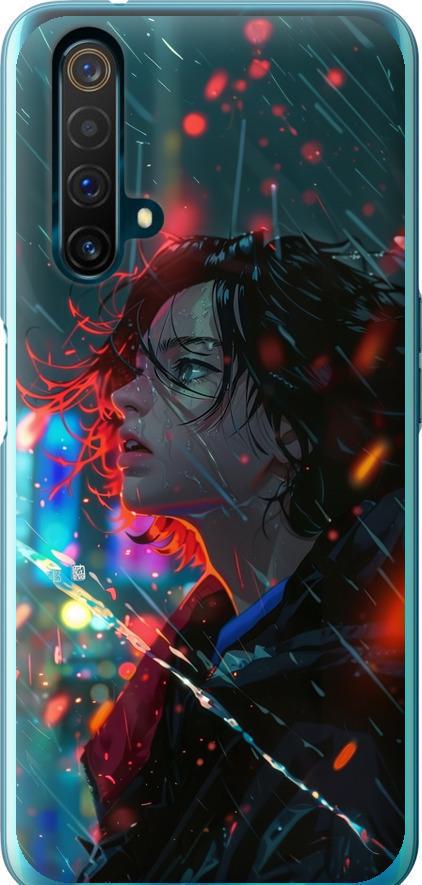 Чехол на Realme X50 Ночные огни (6096u-1894-42517)