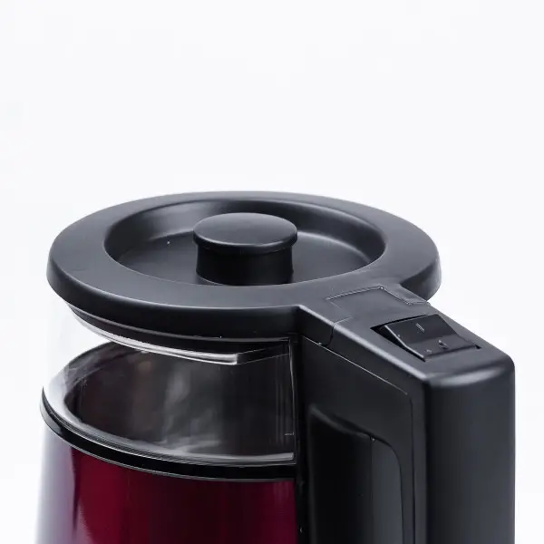 Електрочайник із захистом від перегріву Sokany SK-SH-1076 з нержавіючої сталі та пластику на 1,7 л 2000 Вт Червоний (147-107-SK-SH-1076R) - фото 3