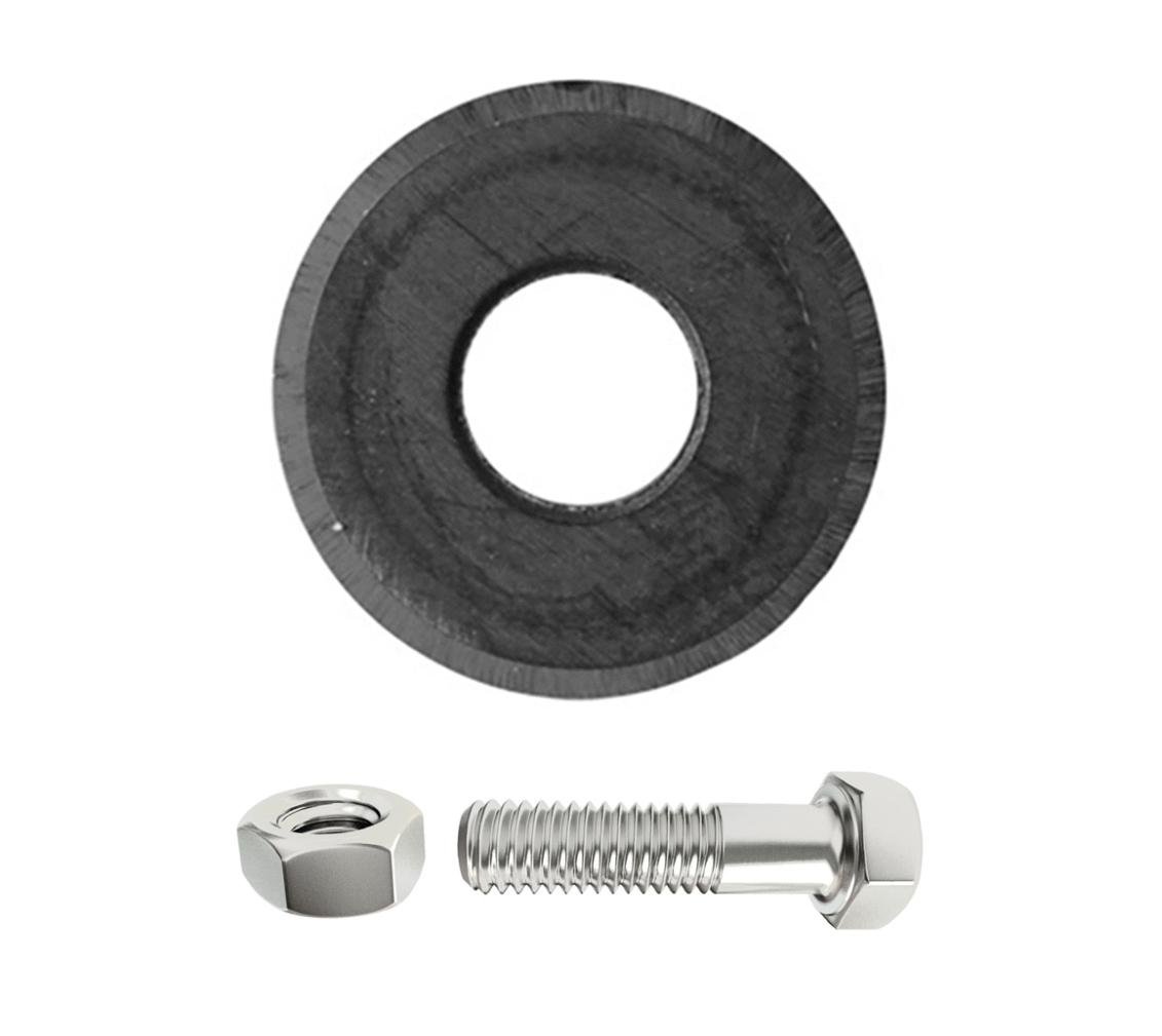 Колесо ріжуче для плиткоріза Sigma з підшипником 22x6x2 мм (8225491) - фото 1 Колесо ріжуче для плиткоріза Sigma з підшипником 22x6x2 мм (8225491) - фото 1