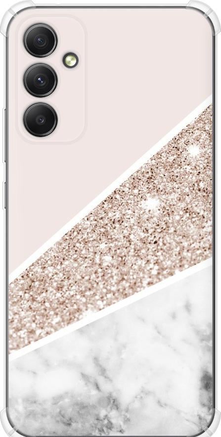 Чехол на Samsung Galaxy A34 A346E Пастельный мрамор (4342sp-2936-42517)