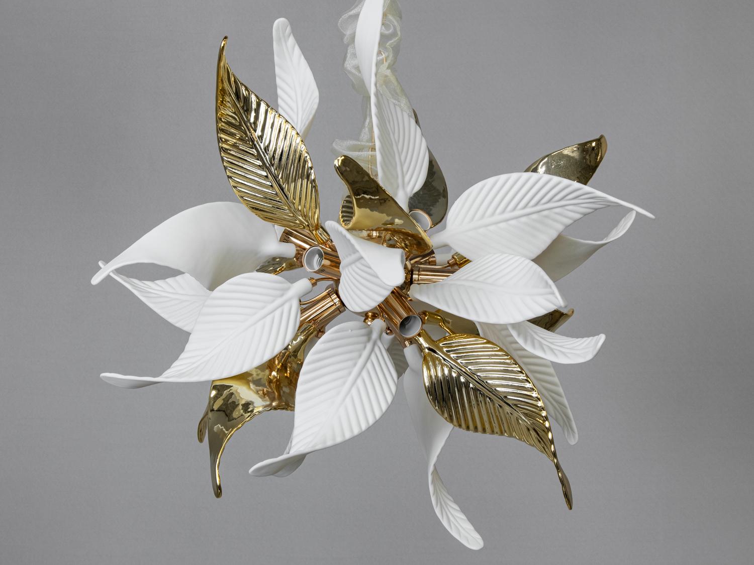 Люстра подвес loft Золотой (7208-9p gd) - фото 2