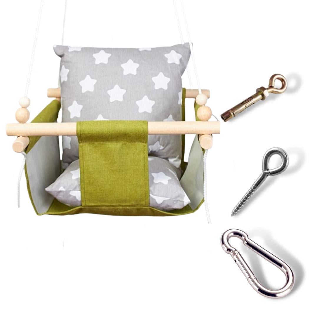 Детская качеля Infancy Пряники Зеленый (9903347)