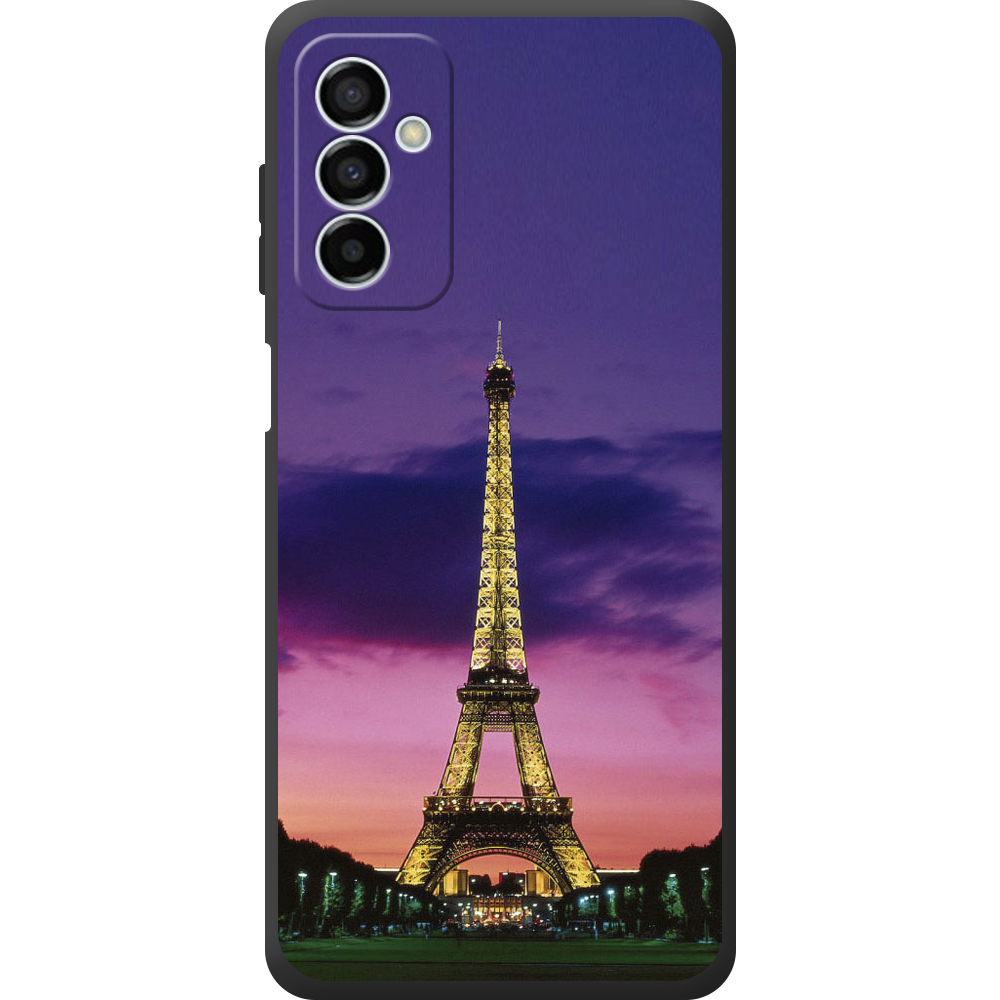 Чехол BoxFace Samsung Galaxy M23 5G (M236) Полночь в Париже Черный силикон (44471-up964-44481)