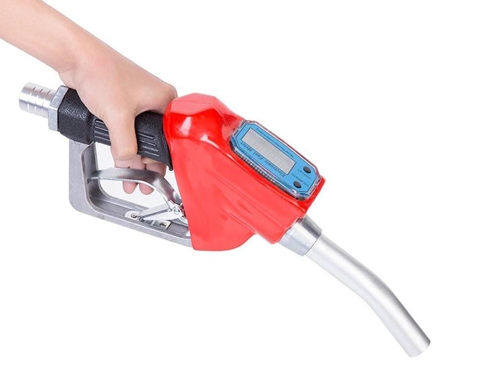 Пістолет для перекачування палива Rewolt RE SL006P із цифровим лічильником 75 л/хв