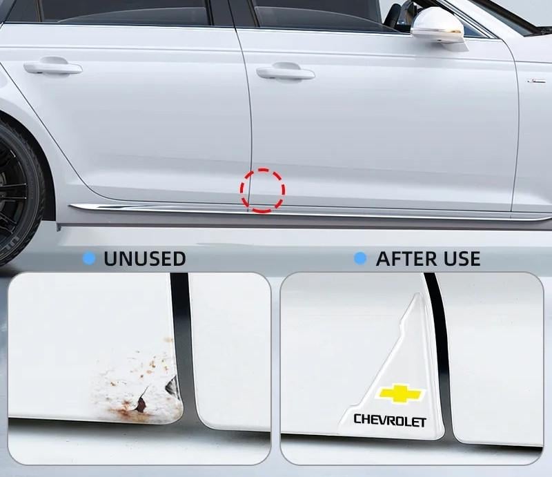 Уголки накладки на двери автомобиля Chevrolet для защиты от сколов/царапины/вмятин (2017858991) - фото 2
