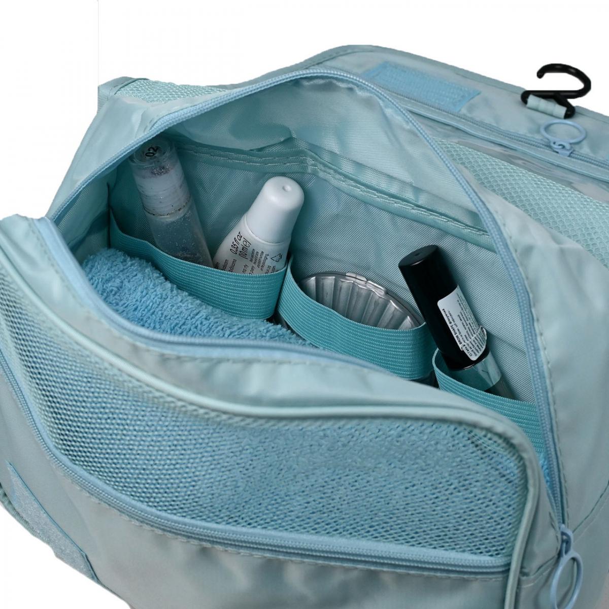 Набір органайзерів для подорожей 8в1 нейлон Блакитний (КДО-40-55) - фото 6 Набір органайзерів для подорожей 8в1 нейлон Блакитний (КДО-40-55) - фото 6