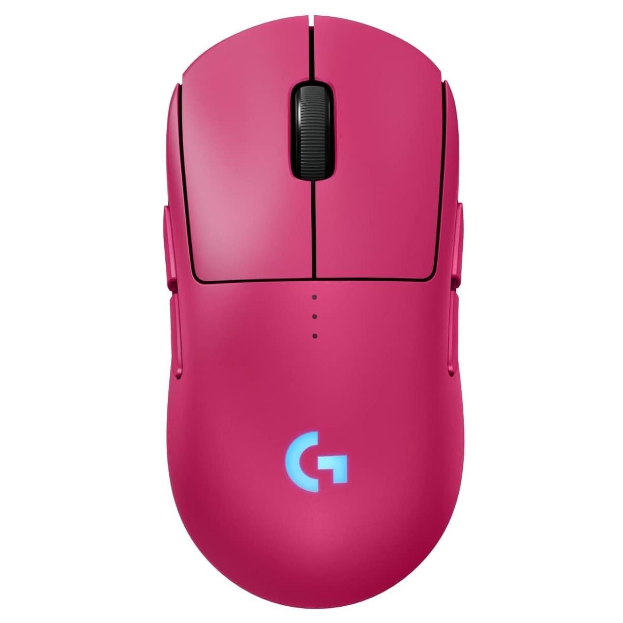 Комп'ютерна мишка бездротова ігрова Logitech G Pro 2 LIGHTSPEED HERO 2 32000 DPI RGB Рожевий (657893)