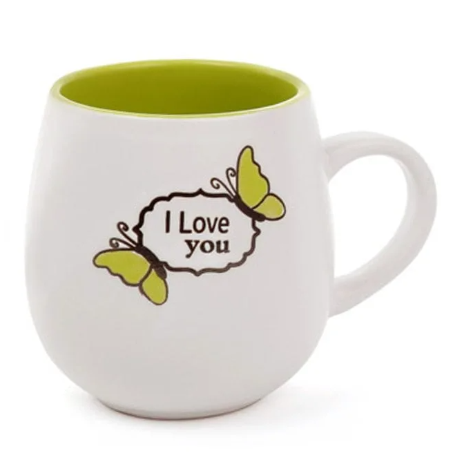 Чашка керамічна Flora I Love You 0,5 л (31426)